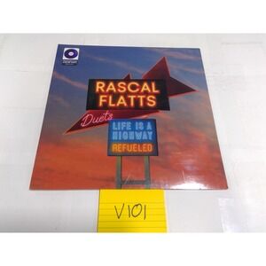 Rascal Flatts Duets Vinyl Record LP 12 Inch Blue New Sealed Life Is A Highway